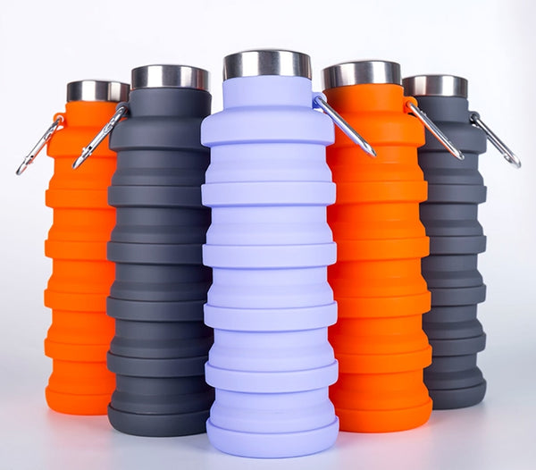 Portable 500ML Folding Water Bottle